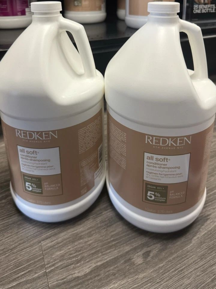 Redken All Soft Gallon Duo Shampoo and Conditioner - Image 1 of 1