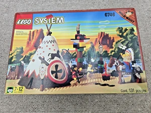 NEW - LEGO System Wild West Chief's Tepee - RARE VINTAGE Set 6746 - Sealed - Picture 1 of 6