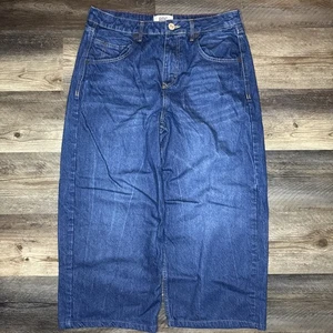 BDG Women’s Urban Outfitters Baggy Denim Jeans Size 32W High Waisted Skater - Picture 1 of 9