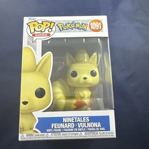 Funko Pop! Pokémon Games Ninetales #1091 Feunard Vulnona With Pop Protector - Picture 1 of 2