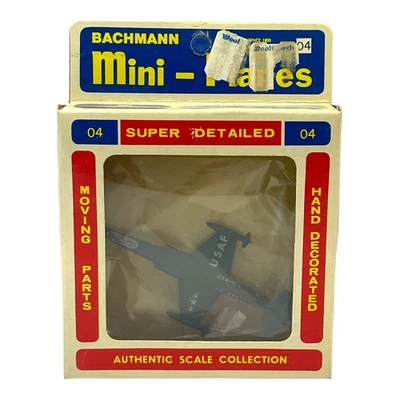 Vintage Bachmann Mini-Planes F-104 Starfighter MIB # 04 USAF Jet Model - Image 1 of 2