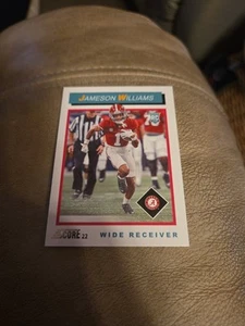 Score 2022 1992 Throwback Rookie #TB9 Jameson Williams Alabama Crimson Tide - Foto 1 di 2