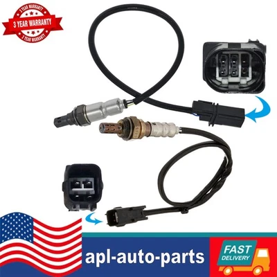 Sensor de oxígeno O2 2 piezas para Hyundai Genesis cupé 2,0 L 2013 2014 234-5044 234-4238 Foto 1 de 4