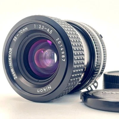 [Near Mint] Nikon Ai-s Zoom Nikkor 35-70mm f/3.3-4.5 Manual Focus Lens JAPAN - Image 1 of 4