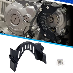 Aluminum Dirt Bike Front Sprocket Guard Chain Cover For YAMAHA TTR110 All Years - Picture 1 of 11