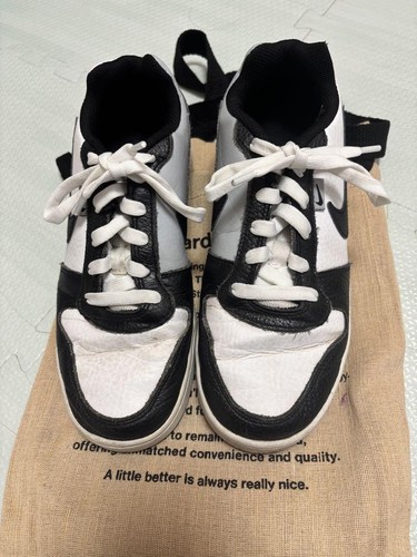 NIKE Sneakers Uomo 7.0US Bianco Nero