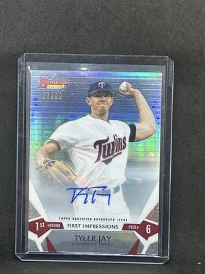 2015 Bowman's Best First Impressions Auto /99 Tyler Jay #FI-TJ Auto B3 - Image 1 of 2