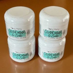 *Lot of 4* Body Merry Stretch Marks & Scars Defense Cream New (SEALED) - Picture 1 of 7