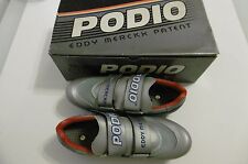 Eddy Merckx Patent Podio S.F.S.2000 Shoes Size 42 With Shoe Cleats New In Box