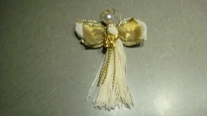 Avon 1995 elegante Quaste Engel Ornament hängend 6" lang - Bild 1 von 5