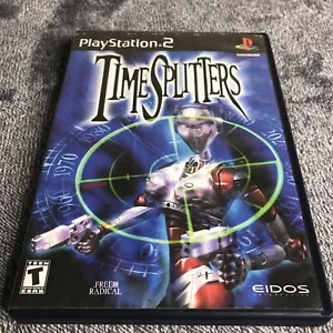 Time Splitters Sony PlayStation 2, 2000 Completo En Caja Cib Manual Probado - Imagen 1 de 4