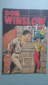 Don Winslow of the Navy vintage Australian comic # 18 C 2.r - Picture 1 of 3