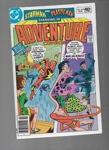 DC Comics  ADVENTURE COMICS #468 Item 2 Starman & Plastic Man - Picture 1 of 2