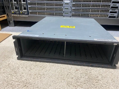 IBM DS4000  Storage EXP810 1812-81A / 2x Controller 41Y5151 / 2x PSU DPS-600QB - Image 1 of 4