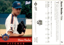 Hans Beebe 1997 Best Pittsfield Mets #7 Card *AutographDen*