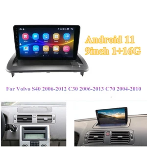 Multimedia Navigation Car Radio Android For VOLVO C30 S40 V50 C70 Monitor Screen - Picture 1 of 13