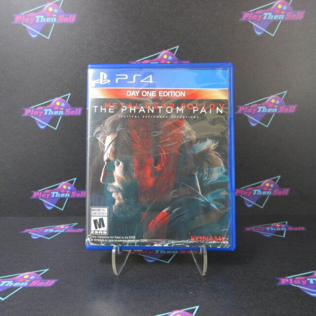 Ps4 Ps5 Metal Gear Solid Phantom Pain + Steelbook, Jogo de Videogame Sony  Usado 83270796