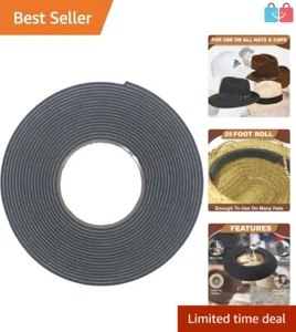 USA-Made 300" Hat Tape - Self-Adhesive Sizing Solution for Fedoras & Westerns - Picture 1 of 9