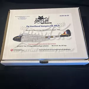 Alley Cat A2Zee Models ACRK 48-09 DeHavilland Vampire FB. MK.9 - Picture 1 of 2