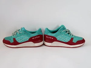 Asics Gel-Lyte III 3 Spectra Green Burgundy US Herren Größe: 11 - Bild 1 von 15