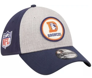 Gorra New Era Denver Broncos Lateral Histórica Calce Elástico 3930 L-XL ¡NUEVA CON ETIQUETAS!  - Imagen 1 de 8
