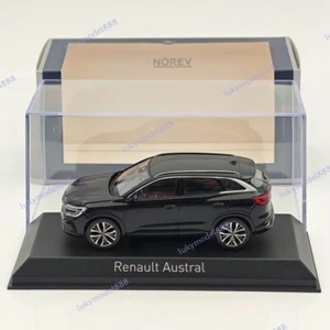 Norev 1/43 Renault Austral 2022 Diecast Model Cars Colección Limitada Negro - Imagen 1 de 7