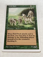 MTG Magic The Gathering WOLF PACK P3K Portal Three 3 Kingdoms ENGLISH VHTF RARE!
