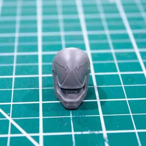 Custom Resin Spider Symbiote cast 6in. scale 1:12 Legends Marvel Venom Cover