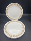 CORNING WARE CORELLE BUTTERFLY GOLD DINNER PLATES SET OF 8
