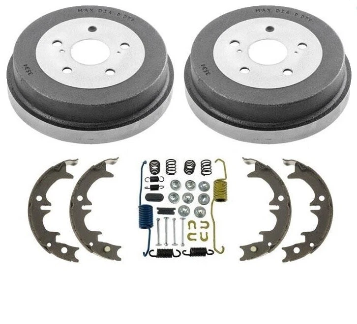 Rear Brake Drums Shoes Brake Shoes Springs  Fits Toyota Camry 4pc 1992-1999 - Image 1 of 4