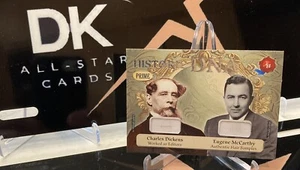 2024 Historische Autogramme Prime DNA Haarprobe CHARLES DICKENS EUGENE MCCARTHY 3 - Bild 1 von 6