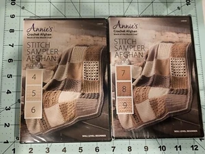 Annie's Crochet Afghan Block Stitch 2 Sampler Afghan Blocks 4-9 DVD - Bild 1 von 4
