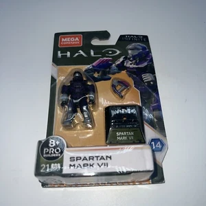 NEW 2021 Mega Construx Halo Heroes Series 14 Spartan Mark VII  - Picture 1 of 2