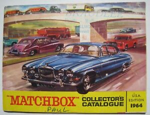 Original Lesney Matchbox coleccionista catálogo 1972/73 edición alemana
