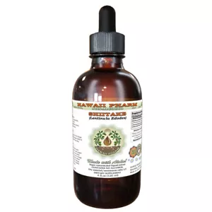 Shiitake (Lentinula Edodes) Tincture. Alcohol-FREE. Hawaii Pharm. - Picture 1 of 7