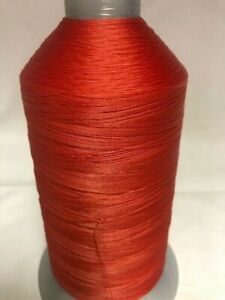 92 (Tex 90) Mid Weight Bonded Nylon/Poly Upholstery Leather Thread (16oz)