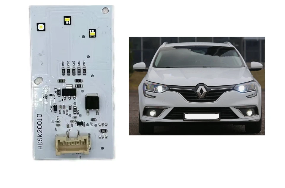 Renault Megane 4 2015-2021 Platinum 285759447R LED Left Daytime Running Lights DRL Module - Image 1 of 1
