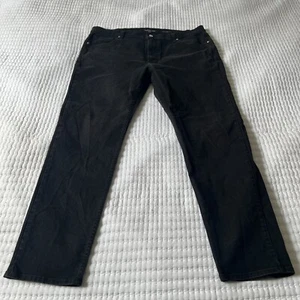 Michael Kors Grant Classic Fit Dark Wash Black Jeans Men's Stretch 38x32 - Picture 1 of 5