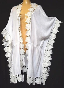 TS TAKING SHAPE plus size M / 16 - 20 Rendez Vous Cover Up top beach pool NWT! - Picture 1 of 4