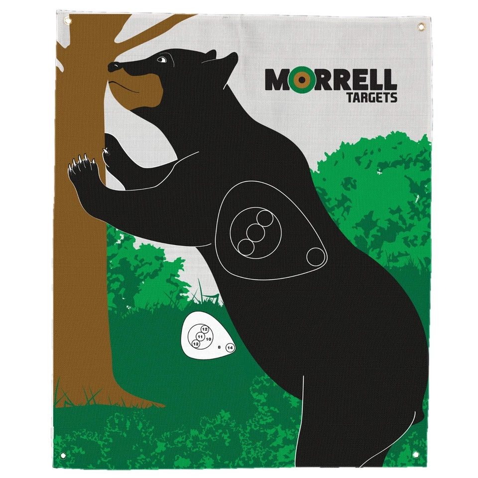 Morrell Standing Bear Polypropylene Target Face with Grommets and Self-Healing - Image 1 of 1