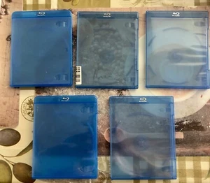 Originale Blu Ray Hüllen 170x135x10mm. Blau - Photo 1/2