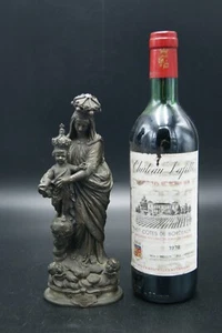 † 19th OUR LADY OF VICTORIES BVM IRON CAST METAL SCULPTURE STATUE FIGURE FRANCE - Picture 1 of 22