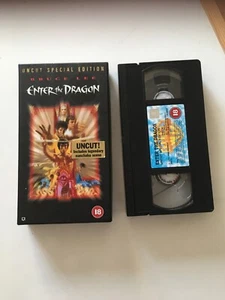 Enter The Dragon (VHS, 1998) Uncut Special Edition, Card Case, Excellent cond - Picture 1 of 9