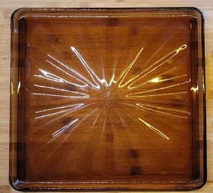 Vintage Replacement Tappan Microwave Oven Square Glass Tray 14.25" × 15.25" - Picture 1 of 7