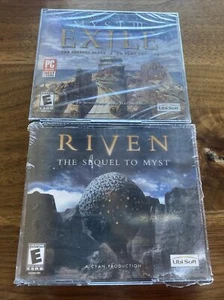 Ubi Soft - Riven & Exile Myst 2 & 3 (CDRoms) Brand New - Picture 1 of 3