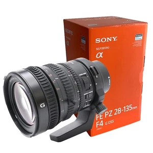 NEW SONY FE PZ 28-135mm F4 G OSS Lens for Full Frame E Mount (SELP28135G) - Picture 1 of 12
