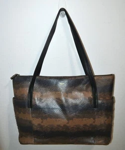 NWT Hammitt Rare Java Snake Large Addie Tote Shoulder Bag Purse $495 - Picture 1 of 8