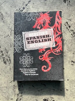 Webster's Spanish to English Dictionary 2009 Paperback - Image 1 of 4