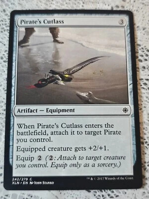 Pirate's Cutlass 242/279 Common 2017 Magic the Gathering MTG - Image 1 of 2
