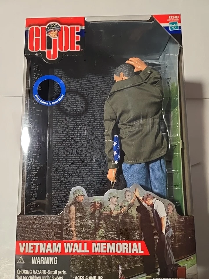 2000 Hasbro Gi Joe Vietnam Wall Memorial 12" Figure